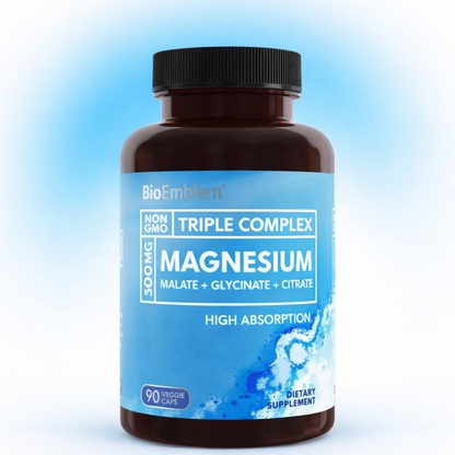 BioEmblem Complejo de magnesio triple con glicitano, citrato y malato