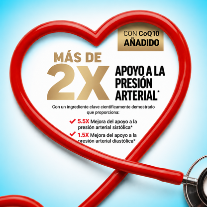 Gomitas Masticables para el apoyo de la presión arterial, con remolacha, CoQ10, vitaminas B y extracto de semilla de uva para el flujo sanguíneo