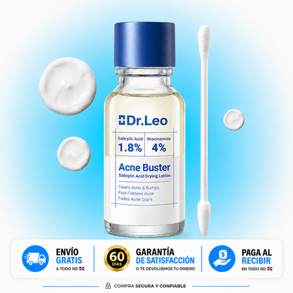 Loción Secante para Granos con Ácido Salicílico 1.8% – Tratamiento Puntual Antiacné