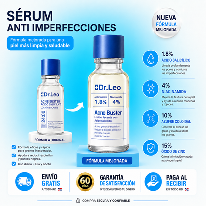 Loción Secante para Granos con Ácido Salicílico 1.8% – Tratamiento Puntual Antiacné