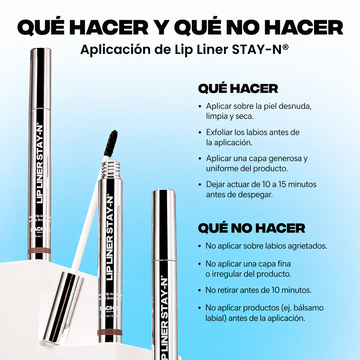 Tinte Labial Despegable — Tinte labial resistente al agua de larga duración con ácido hialurónico y vitamina E — Acabado mate - Oferta 2x1