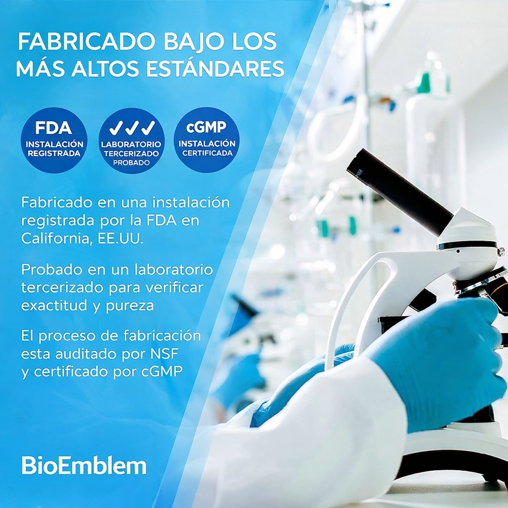 BioEmblem Complejo de magnesio triple con glicitano, citrato y malato