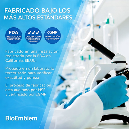 BioEmblem Complejo de magnesio triple con glicitano, citrato y malato